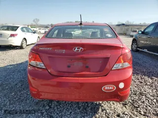 2013 Hyundai Accent GLS with VIN KMHCT4AE0DU329782, listed as a Copart auction lot 48568675 with 155,639 mi miles and Salvage Title. Bid and sale history available at carsss.com. Image 6.