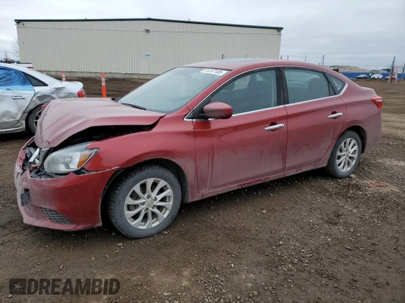2017 Nissan Sentra SV with VIN 3N1AB7AP3HY319822, listed as a Copart auction lot 51237105 with 163,169 mi miles and Salvage Title. Bid and sale history available at DreamBid. Image 1.
