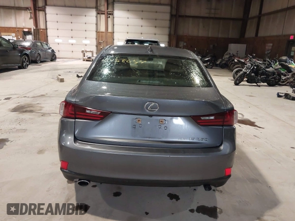 2015 Lexus IS 250 with VIN JTHCF1D21F5025433, listed as a IAAI auction lot 41458654 with 61,028 mi miles and . Bid and sale history available at DreamBid. Image 16.