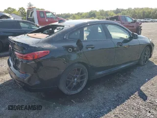 2020 BMW 2 Series M235i xDrive with VIN WBA13AL02L7F99945, listed as a Copart auction lot 70134044 with 0 mi miles and Clean Title. Bid and sale history available at carsss.com. Image 3.