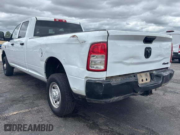 2023 Ram 2500 Tradesman with VIN 3C6UR5HL8PG652719, listed as a Copart auction lot 55502595 with 70,697 mi miles and Clean Title. Bid and sale history available at carsss.com. Image 3.