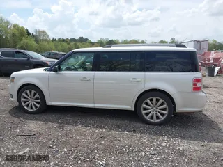 2014 Ford Flex SEL with VIN 2FMGK5C82EBD10918, listed as a IAAI auction lot 41966299 with 163,857 mi miles. Bid and sale history available at carsss.com. Image 14.