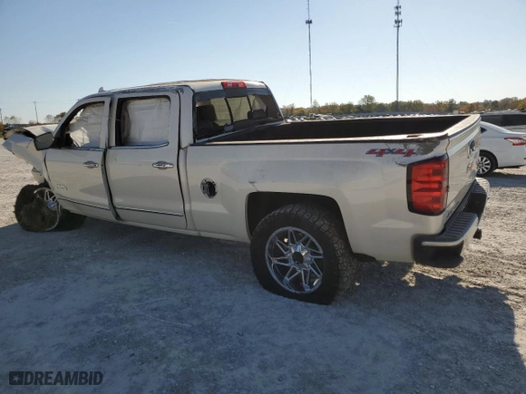 2015 Chevrolet Silverado 1500 High Country with VIN 3GCUKTEC7FG134945, listed as a Copart auction lot 77397654 with 0 mi miles and Salvage Title. Bid and sale history available at carsss.com. Image 2.