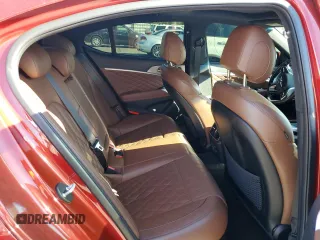 2020 Genesis G70 3.3T z VIN KMTG34LEXLU057731, wystawiony jako Copart lot #48794325 z przebiegiem 93 504 mil mil oraz Szkoda całkowita • Salvage title. Historia ofert i sprzedaży dostępna na DreamBid. Obrazek 10.