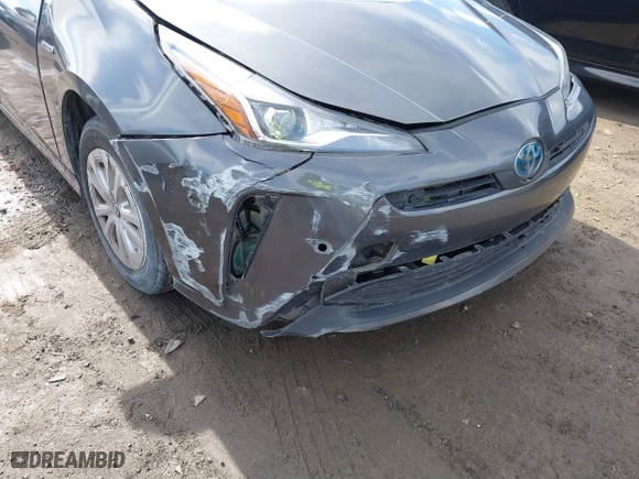 2019 Toyota Prius L Eco with VIN JTDKARFU2K3092671, listed as a IAAI auction lot 41435353 with 212,854 mi miles. Bid and sale history available at carsss.com. Image 6.