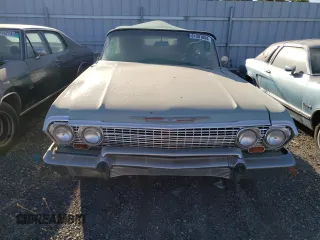 1963 Chevrolet Impala с VIN 31867F316459, выставлен на аукционе Copart как лот 61381854 с пробегом Не указан миль и Списание • Salvage title. История ставок и продаж доступна на DreamBid. Изображение 5.