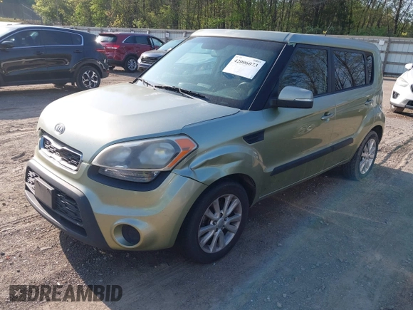 2012 Kia Soul + with VIN KNDJT2A63C7420566, listed as a IAAI auction lot 42006073 with 270,997 mi miles and . Bid and sale history available at DreamBid. Image 2.
