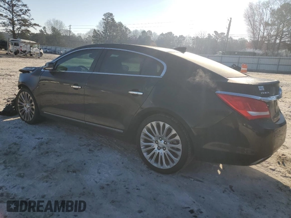 2015 Buick LaCrosse Premium II with VIN 1G4GF5G39FF144853, listed as a Copart auction lot 46542055 with 80,938 mi miles and Salvage Title. Bid and sale history available at DreamBid. Image 2.