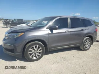 2019 Honda Pilot EX-L with VIN 5FNYF5H57KB003870, listed as a Copart auction lot 49513945 with 79,634 mi miles and Salvage Title. Bid and sale history available at DreamBid. Image 1.