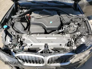 2024 BMW 3 Series 330i with VIN 3MW69FF06R8E43540, listed as a Copart auction lot 46047695 with 8,352 mi miles and Salvage Title. Bid and sale history available at carsss.com. Image 12.