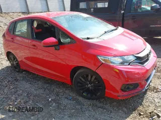 2018 Honda Fit Sport with VIN 3HGGK5H66JM711099, listed as a IAAI auction lot 41749349 with 10,021 mi miles. Bid and sale history available at carsss.com. Image 1.