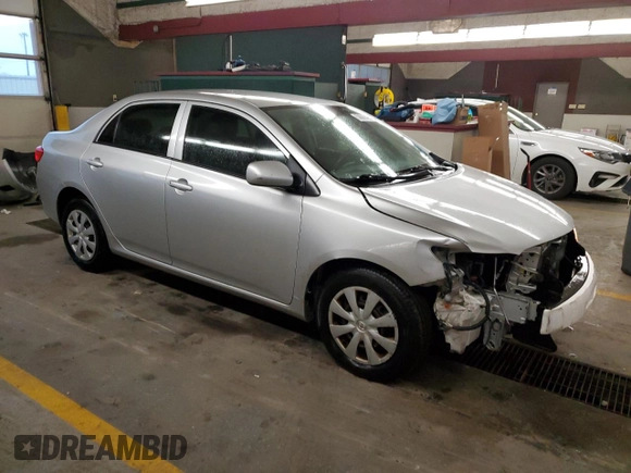 2009 Toyota Corolla with VIN JTDBL40E49J035392, listed as a Copart auction lot 50888425 with 170,634 mi miles and Salvage Title. Bid and sale history available at carsss.com. Image 4.