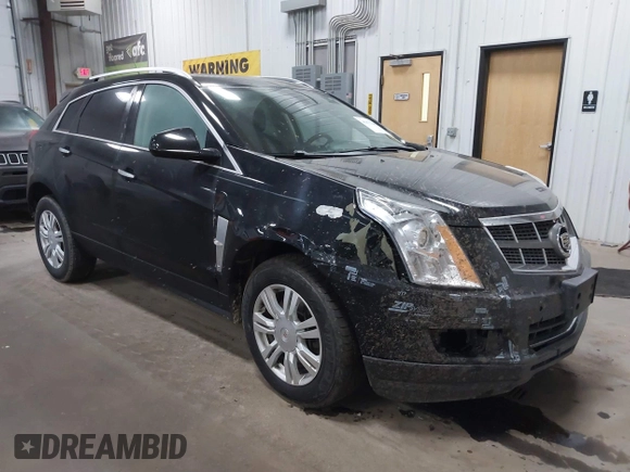 2010 Cadillac SRX Luxury Collection with VIN 3GYFNAEY3AS654804, listed as a IAAI auction lot 41671246 with 180,793 mi miles. Bid and sale history available at carsss.com. Image 1.