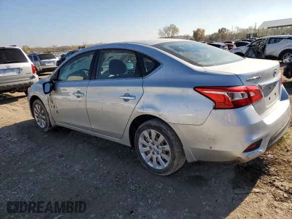 2017 Nissan Sentra S with VIN 3N1AB7AP5HY350618, listed as a Copart auction lot 79642294 with 85,395 mi miles and Salvage Title. Bid and sale history available at DreamBid. Image 2.