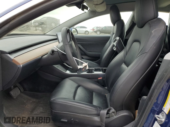 2020 Tesla Model 3 Long Range with VIN 5YJ3E1EB3LF635752, listed as a Copart auction lot 54173955 with Not Provided miles and Salvage Title. Bid and sale history available at carsss.com. Image 7.