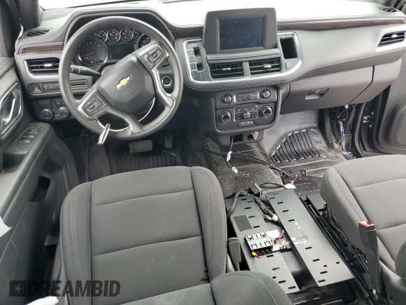 2021 Chevrolet Tahoe Commercial with VIN 1GNSCLED0MR362867, listed as a Copart auction lot 60454365 with 41,520 mi miles and Salvage title. Bid and sale history available at DreamBid. Image 8.