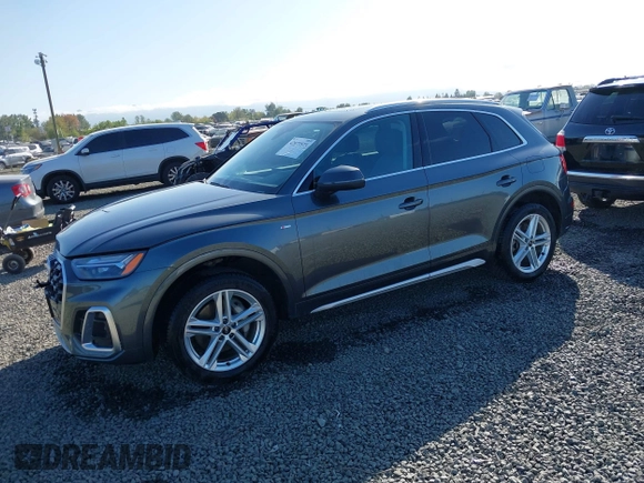 2021 Audi Q5 Premium with VIN WA1G2AFY4M2044986, listed as a IAAI auction lot 42073573 with 58,388 mi miles and . Bid and sale history available at DreamBid. Image 17.