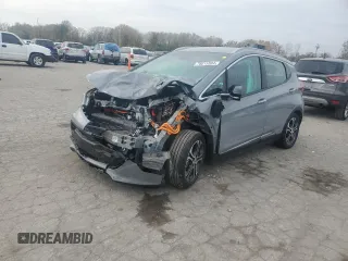 2021 Chevrolet Bolt EV Premier with VIN 1G1FZ6S09M4113369, listed as a Copart auction lot 78015584 with 20,836 mi miles and Salvage Title. Bid and sale history available at carsss.com. Image 1.