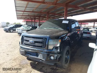 2014 Ford F-150 XL with VIN 1FTFW1ET6EKF09104, listed as a IAAI auction lot 41743053 with 120,718 mi miles. Bid and sale history available at carsss.com. Image 17.
