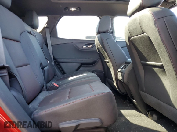 2023 Chevrolet Blazer RS with VIN 3GNKBKRS0PS234023, listed as a Copart auction lot 47880125 with 16,303 mi miles and Salvage title. Bid and sale history available at DreamBid. Image 11.