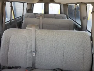 2017 Chevrolet Express Passenger LT with VIN 1GAZGPFF0H1263823, listed as a Copart auction lot 69489374 with 199,482 mi miles and Salvage Title. Bid and sale history available at carsss.com. Image 10.