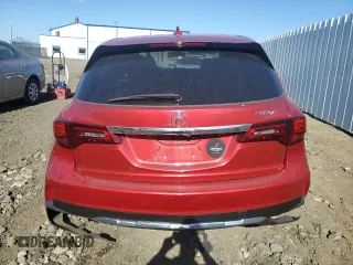 2020 Acura MDX with VIN 5J8YD3H32LL006975, listed as a Copart auction lot 81951724 with 44,345 mi miles and Salvage title. Bid and sale history available at DreamBid. Image 6.