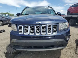 2017 Jeep Compass High Altitude with VIN 1C4NJDEB3HD154758, listed as a Copart auction lot 57640075 with 108,897 mi miles and Salvage title. Bid and sale history available at DreamBid. Image 5.