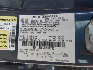 2018 Lincoln MKZ Hybrid Select with VIN 3LN6L5LU6JR601536, listed as a Copart auction lot 76550724 with 106,535 mi miles and Salvage title. Bid and sale history available at DreamBid. Image 13.