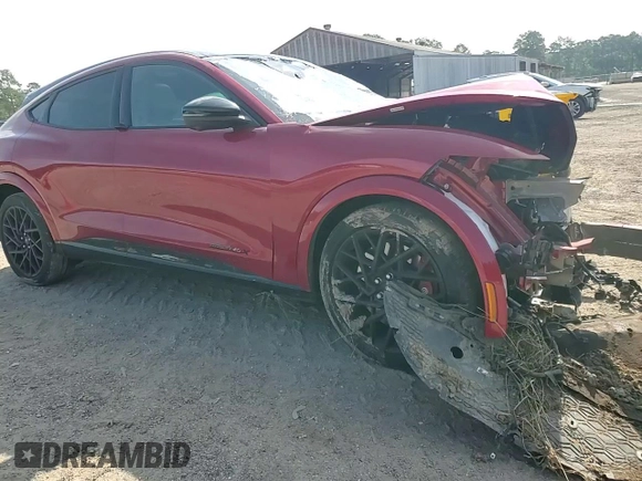 2023 Ford Mustang Mach-E GT z VIN 3FMTK4SX8PMA24803, wystawiony jako Copart lot #57427995 z przebiegiem Nie podano mil oraz Szkoda całkowita • Salvage title. Historia ofert i sprzedaży dostępna na DreamBid. Obrazek 13.