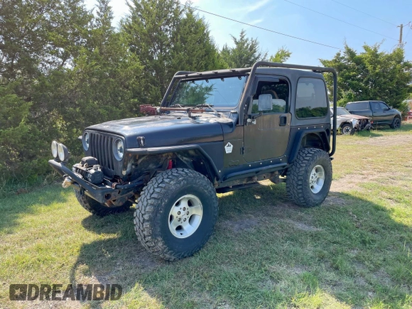 1999 Jeep Wrangler Sahara with VIN 1J4FY49S5XP496486, listed as a Copart auction lot 54989365 with 128,498 mi miles and Clean Title. Bid and sale history available at carsss.com. Image 2.