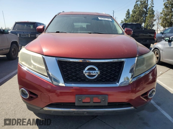 2015 Nissan Pathfinder SL with VIN 5N1AR2MN0FC618594, listed as a Copart auction lot 52500135 with 140,200 mi miles and Clean title. Bid and sale history available at DreamBid. Image 5.