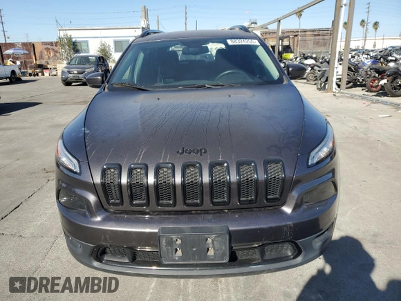 2017 Jeep Cherokee Limited with VIN 1C4PJLDS2HW654788, listed as a Copart auction lot 88324255 with 21,545 mi miles and Salvage Title. Bid and sale history available at carsss.com. Image 5.