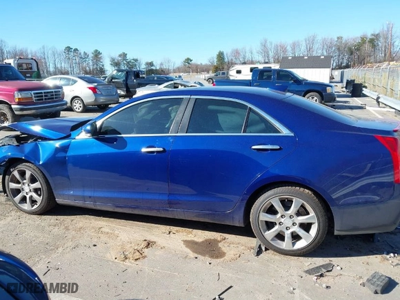 2015 Cadillac ATS Sedan Luxury RWD with VIN 1G6AB5RX3F0126019, listed as a IAAI auction lot 41669062 with 118,693 mi miles. Bid and sale history available at carsss.com. Image 14.