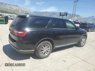 2017 Dodge Durango SXT with VIN 1C4RDJAG7HC643744, listed as a Copart auction lot 57668375 with 150,446 mi miles and Salvage title. Bid and sale history available at DreamBid. Image 3.