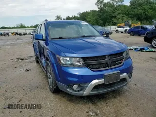 2015 Dodge Journey Crossroad with VIN 3C4PDCGG4FT605710, listed as a Copart auction lot 56181445 with 57,297 mi miles and Salvage title. Bid and sale history available at DreamBid. Image 14.