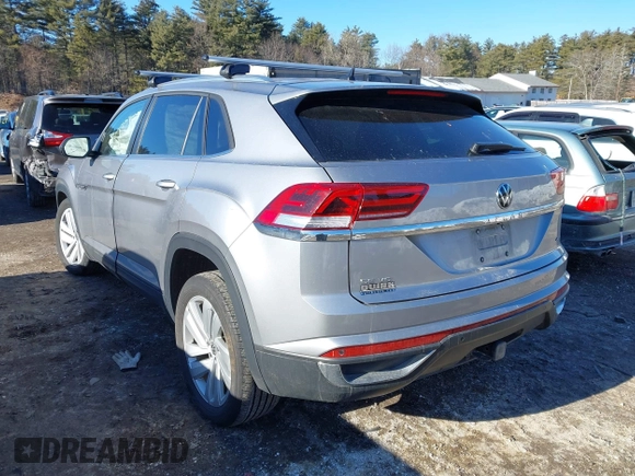 2023 Volkswagen Atlas SE with VIN 1V2HE2CA3PC200253, listed as a IAAI auction lot 41384253 with 49,845 mi miles and . Bid and sale history available at DreamBid. Image 3.