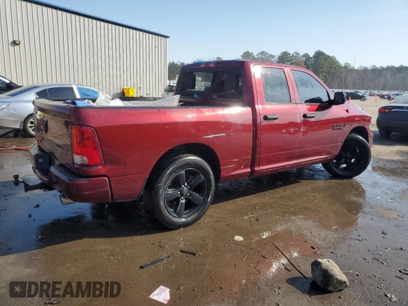 2018 Ram 1500 Tradesman with VIN 1C6RR6FTXJS325513, listed as a Copart auction lot 88577155 with 150,636 mi miles and Salvage title. Bid and sale history available at DreamBid. Image 3.