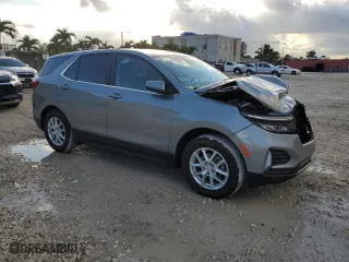 2024 Chevrolet Equinox LT with VIN 3GNAXTEG0RL249476, listed as a Copart auction lot 87029284 with 27,053 mi miles and Clean Title. Bid and sale history available at carsss.com. Image 4.
