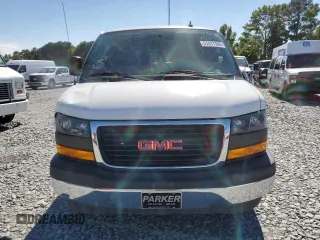 2019 GMC Savana Cargo Van with VIN 1GTW7AFGXK1316440, listed as a Copart auction lot 57411764 with 60,298 mi miles and Salvage Title. Bid and sale history available at carsss.com. Image 5.