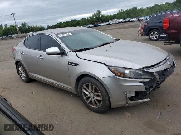2013 Kia Optima LX z VIN 5XXGM4A7XDG171218, wystawiony jako Copart lot #56296335 z przebiegiem Nie podano mil oraz Czysty tytuł • Clean title. Historia ofert i sprzedaży dostępna na DreamBid. Obrazek 4.