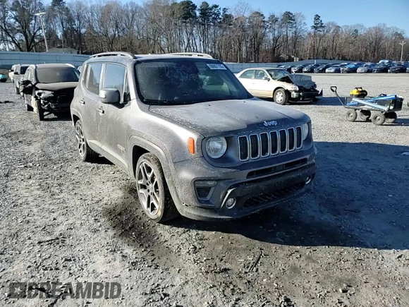 2019 Jeep Renegade Limited with VIN ZACNJAD14KPK28198, listed as a Copart auction lot 88867705 with 71,649 mi miles and Salvage Title. Bid and sale history available at DreamBid. Image 12.