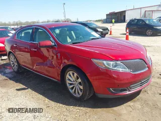 2013 Lincoln MKS with VIN 1LNHL9DK2DG612977, listed as a IAAI auction lot 41762687 with 149,420 mi miles. Bid and sale history available at carsss.com. Image 1.