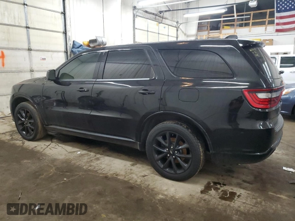 2019 Dodge Durango GT Plus with VIN 1C4RDJDG8KC827755, listed as a Copart auction lot 88059885 with 136,048 mi miles and Non repairable. Bid and sale history available at DreamBid. Image 2.
