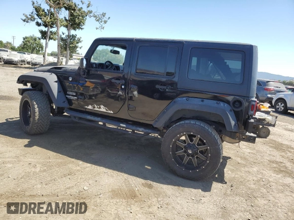 2017 Jeep Wrangler Unlimited Sport with VIN 1C4BJWDG3HL683354, listed as a Copart auction lot 63024845 with 52,813 mi miles and Salvage title. Bid and sale history available at DreamBid. Image 2.