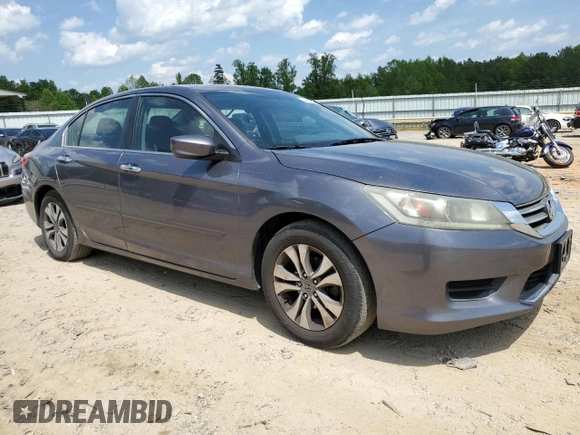 2015 Honda Accord LX with VIN 1HGCR2F33FA274927, listed as a Copart auction lot 54994045 with 144,327 mi miles and Salvage Title. Bid and sale history available at DreamBid. Image 4.