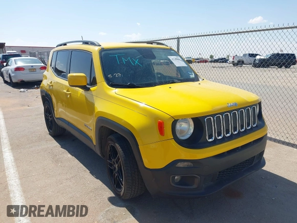 2016 Jeep Renegade Latitude z VIN ZACCJABT1GPD53424, wystawiony jako IAAI lot #42349781 z przebiegiem 108 209 mil mil oraz . Historia ofert i sprzedaży dostępna na DreamBid. Obrazek 13.