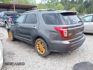 2015 Ford Explorer XLT with VIN 1FM5K7D80FGA82381, listed as a IAAI auction lot 41889086 with Not Provided miles and . Bid and sale history available at DreamBid. Image 3.