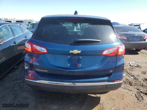 2019 Chevrolet Equinox LT with VIN 3GNAXKEV2KL388751, listed as a Copart auction lot 48855975 with 52,676 mi miles and Salvage Title. Bid and sale history available at carsss.com. Image 6.