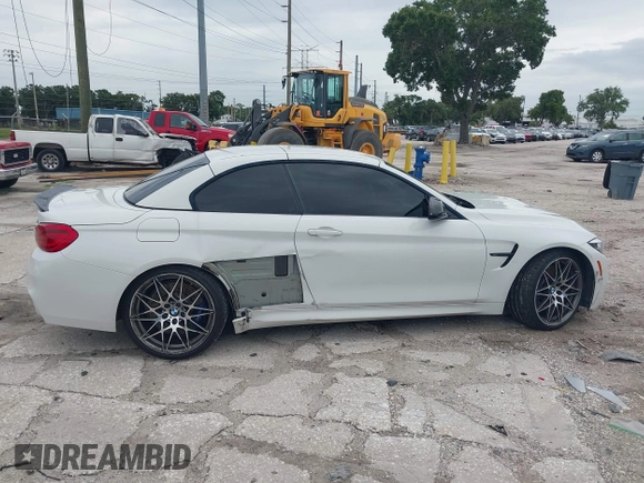 2018 BMW M4 with VIN WBS4Z9C5XJED22650, listed as a IAAI auction lot 42631888 with 41,266 mi miles and . Bid and sale history available at DreamBid. Image 13.