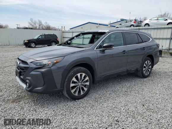 2025 Subaru Outback Limited z VIN 4S4BTANC1S3147207, wystawiony jako Copart lot #53523445 z przebiegiem 6 652 mil mil oraz Szkoda całkowita • Salvage title. Historia ofert i sprzedaży dostępna na DreamBid. Obrazek 1.